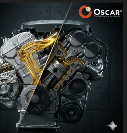 Fully synthetic vs semi synthetic engine oil comparison by Oscar Lubricants